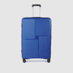 ALLIANCE Textured Hard Large Trolley Suitcase